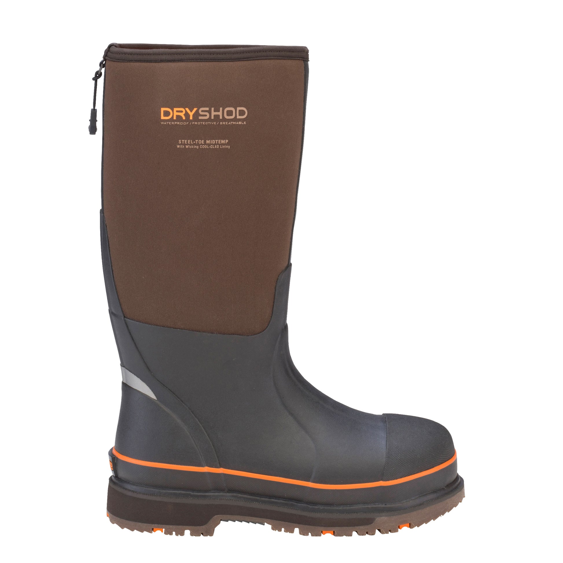 DRYSHOD STEEL TOE WIXIT COOL-CLAD™ PROTECTIVE WORK BOOT - MEN'S_SIDE