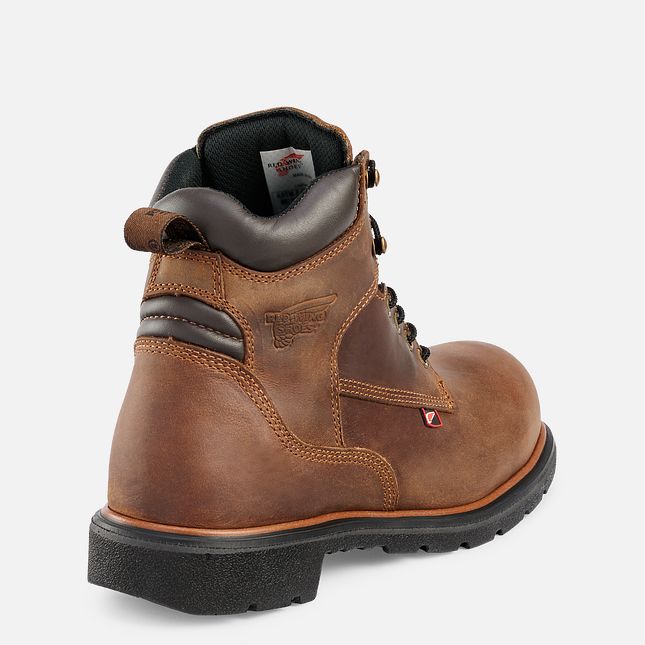 RED WING SHOES DYNAFORCE® 6-INCH SAFETY TOE BOOT - MEN'S_HEEL