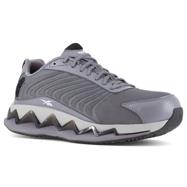 REEBOK ZIG ELUSION HERITAGE LOW CUT WORK COMPOSITE TOE SHOES - MEN'S