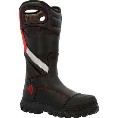 ROCKY CODE RED STRUCTURE NFPA RATED COMPOSITE TOE FIRE BOOT - MEN'S