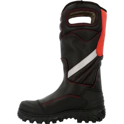 ROCKY CODE RED STRUCTURE NFPA RATED COMPOSITE TOE FIRE BOOT - MEN'S_SIDE 2