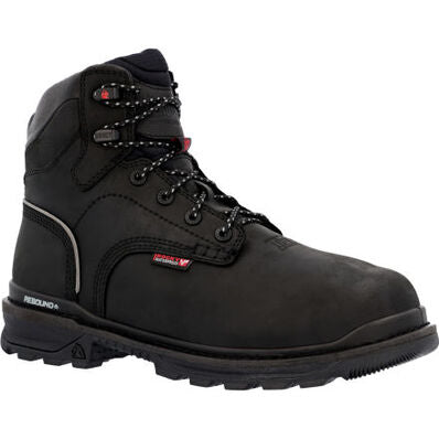 ROCKY RAMS HORN WATERPROOF COMPOSITE TOE INTERNAL MET GUARD WORK BOOT - MEN'S