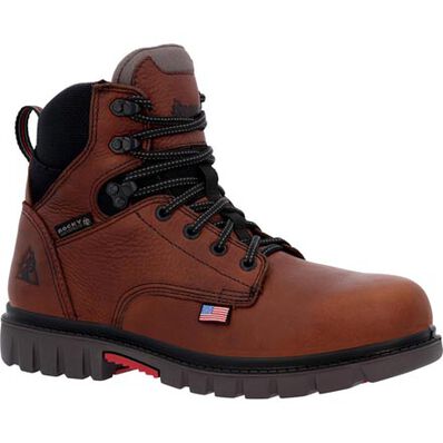 ROCKY WORKSMART 6" WATERPROOF COMPOSITE TOE WORK BOOT - MEN'S