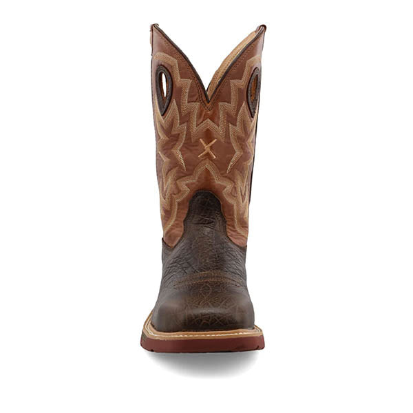 TWISTED X 12" WESTERN WORK BOOT - MEN'S_FRONT