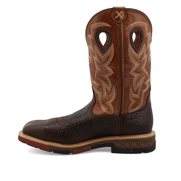 TWISTED X 12" WESTERN WORK BOOT - MEN'S_SIDE 2