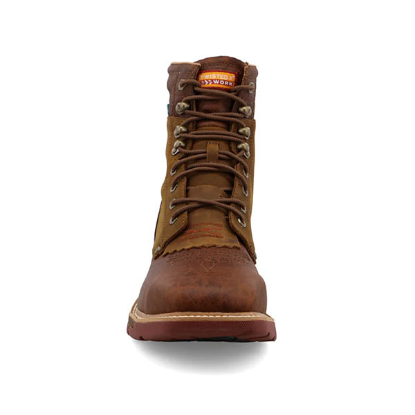 TWISTED X 8" CELLSTRETCH LACER WORK BOOT - MEN'S_FRONT