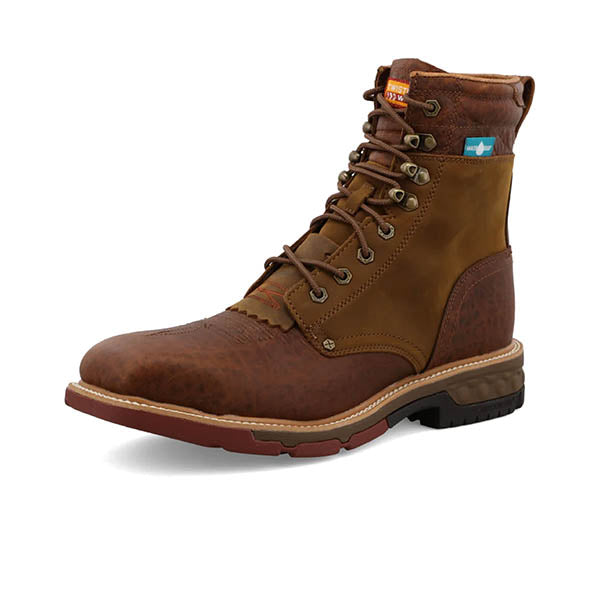 TWISTED X 8" CELLSTRETCH LACER WORK BOOT - MEN'S